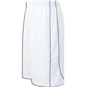  Contour Basketball Shorts Adult/Youth WHITE/NAVY A2XL 