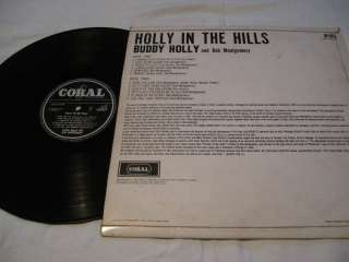 BUDDY HOLLY   HOLLY IN THE HILLS *FIRST PRESSING*  