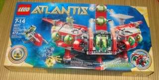   Atlantis Exploration HQ #8077 473 Pieces Building Toy Set Minifigures