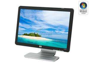 HP w1907 Black Silver 19 5ms Widescreen LCD Monitor Built in Speakers
