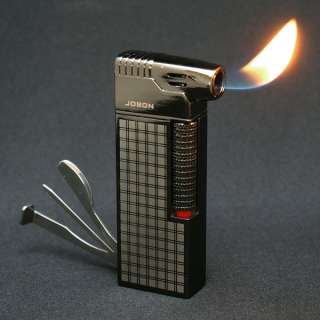 JOBON cigarette pipe butane lighter with pipe tools  