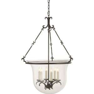 Visual Comfort CHC2212AI Chart House 6 Light Bell Jar Lantern Foyer Li