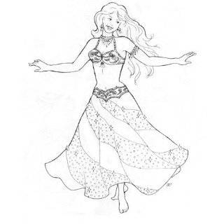 Suzannas Swirl Skirt Pattern (Belly Dance)
