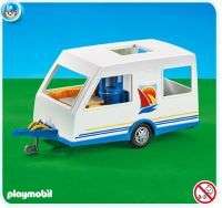 PLAYMOBIL ADD ON 7503 CAMPING TRAILER   NEW  
