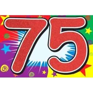  75th Birthday Decorations 75th Birthday Sign Everything 