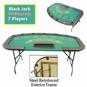   Professional Blackjack table with Folding Legs 