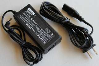 Canon PowerShot digital camera SX20 IS power supply ac adapter cable 