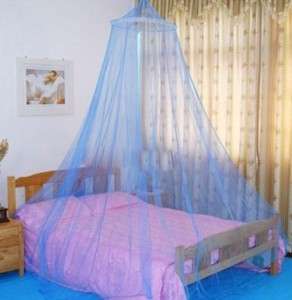 Insect Bed Canopy Netting Curtain Mosquito Net BLUE  