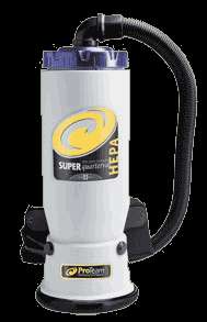  Super QuarterVac NIB with Warranty   HEPA   Backpack Vacuum  