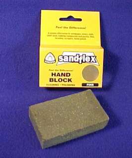 New Sandflex Bonsai Tool Hand Block   Fine 1104  