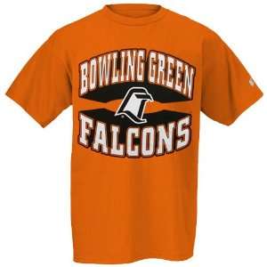   Bowling Green State Falcons Orange Pop Arch T shirt