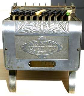 1900s Brandt Mechanical Automatic Coin Cashier  
