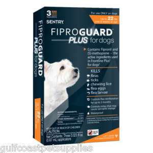 FiproGuard Plus Flea Treatment for Dogs 0 22lbs, 3mos  