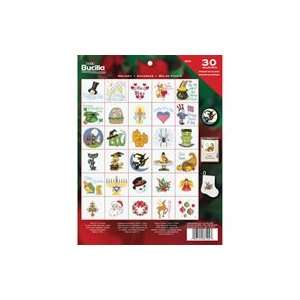  Bucilla Holiday Ornaments Counted Cross Stitch Kit Set Of 