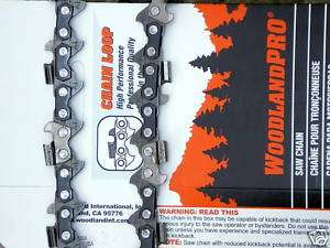 16 CARBIDE COATED CHAINSAW SAW CHAIN 3/8LP .050 55DL  