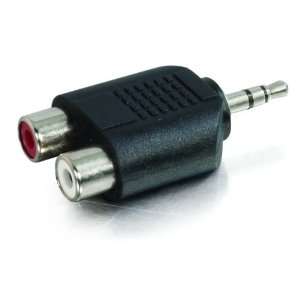 com Cables To Go   40645   3.5mm Stereo Male To 2X RCA Female Adapter 