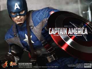 CAPTAIN AMERICA HOT TOYS 12 FIGURE SIDESHOW THE FIRST AVENGER  