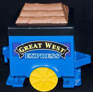   Products Great West Express Ride On Train Lumber Wood Storage Cart