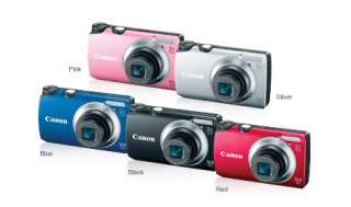 Canon PowerShot A3300 IS Bundle with 4 GB Memory Card, Strap and Pink 