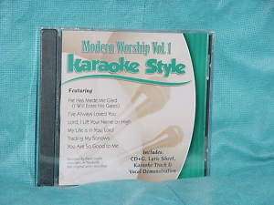 Modern Worship V1 Christian Karaoke NEW CD+G  
