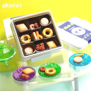 Dollhouse Miniature Special Dounut Cookie Xmas Gift Set  