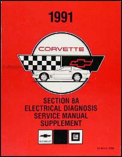   Electrical Diagnosis Wiring Diagram Service Manual 91 Chevy OEM  