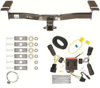   TRAILER HITCH & WIRING HARNESS COMBO KIT ~ CLASS 3 TOW RECEIVER  