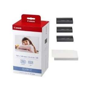  Canon® KP 108IN Color Ink Ribbon With Glossy 4 x 6 Photo 