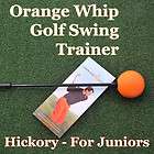 Orange Whip Golf HICKORY   Swing Trainer   Simple and V