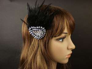New Fashion Feather Ornaments Barrette Hair Accessories  