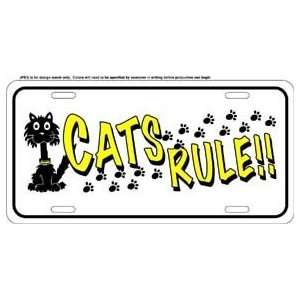 CATS RULE License Plates