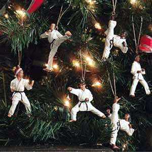 Martial Arts Christmas Ornaments   Tae Kwon Do