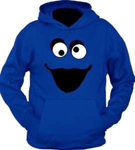 Cute Monster Face Funny Cookie Hoodie Sweater T Shirt  