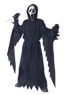 Child Scary Scream Ghost Face Halloween Costume 130862  
