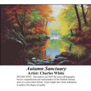  Autumn Sanctuary, Counted Cross Stitch Patterns PDF 