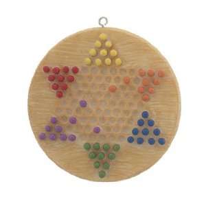  Personalized Chinese Checkers Christmas Ornament 