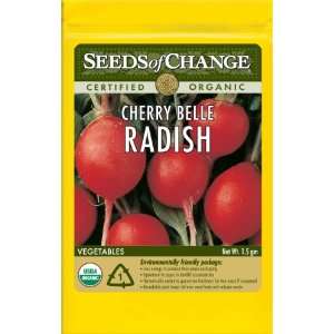   S10917 Certified Organic Cherry Belle Radish Patio, Lawn & Garden