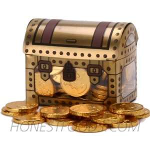 Pirate Treasure Chest Full of Gold (Chocolate Coins)  