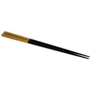 Chopsticks   black with gold ends  Grocery & Gourmet Food