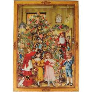  Victorian Christmas Scene Advent Calendar