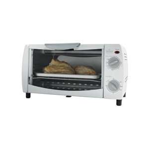 Rival 1000 Watts 4 Slice Toaster Oven Bakes Boils and Toasts, Timer 