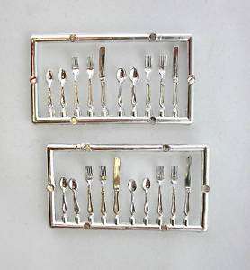 Dolls House Miniature Dining Tableware Cutlery Set 171  