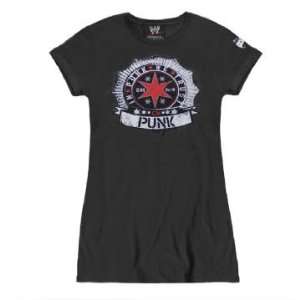  CM Punk In Punk We Trust Womens Authentic T Shirt Sports 