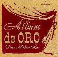 DANZA   ALBUM DE ORO   DANZAS DE PUERTO RICO   CD  