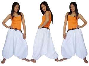 harem genie yoga pants aladdin hippie baggy jumpsuit  