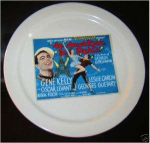 AN AMERICAN IN PARIS DECORATIVE PLATE  