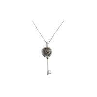 Key Pendant Necklace   Sterling Silver  Target