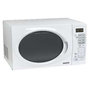 Sanyo EM G2585W Compact Microwave Oven with Built In Grill  