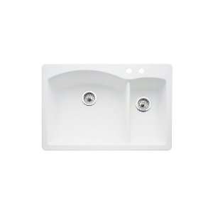   Double Basin Composite Granite Kitchen Sink 440200 2