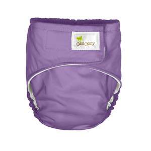 OsoCozy All In One Cloth Diaper   Small Purple Bleached  